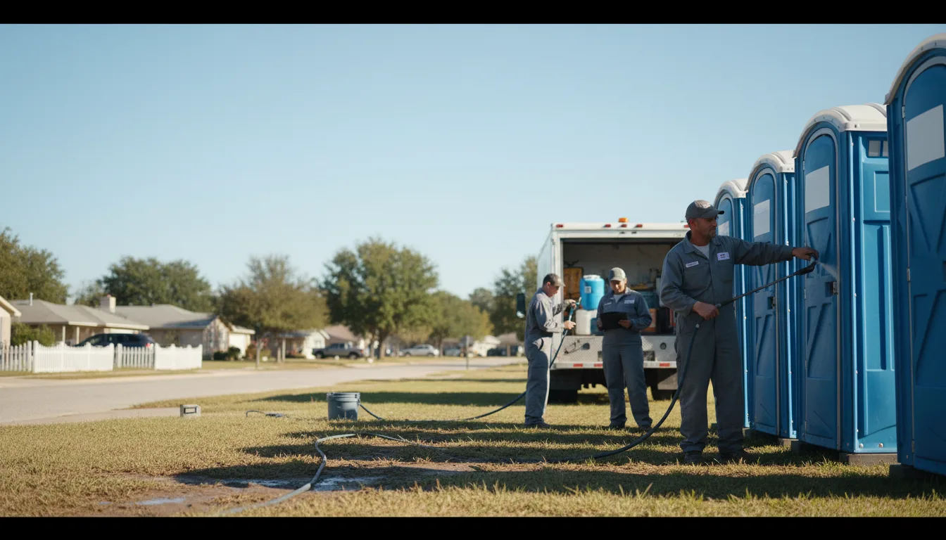 Long-Term Portable Toilet Rental in Mercedes, TX near me